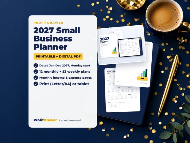 2027 Small Business Planner