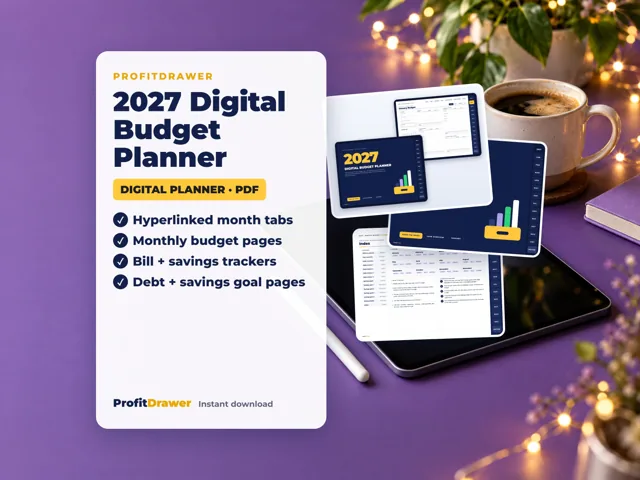 2027 Digital Budget Planner