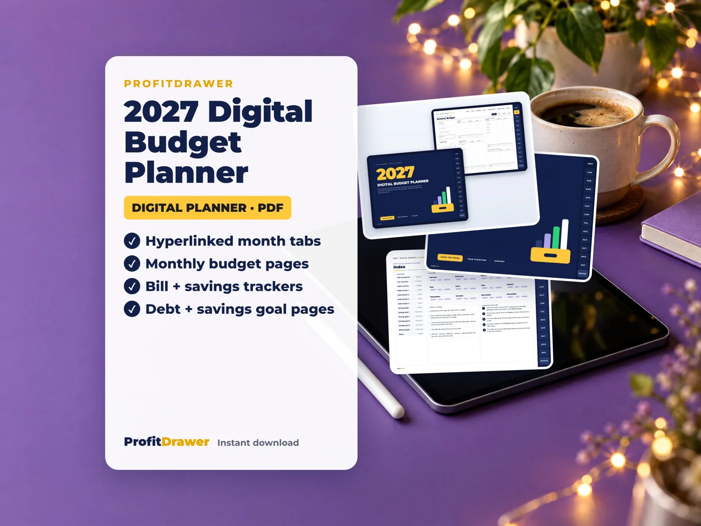 2027 Digital Budget Planner