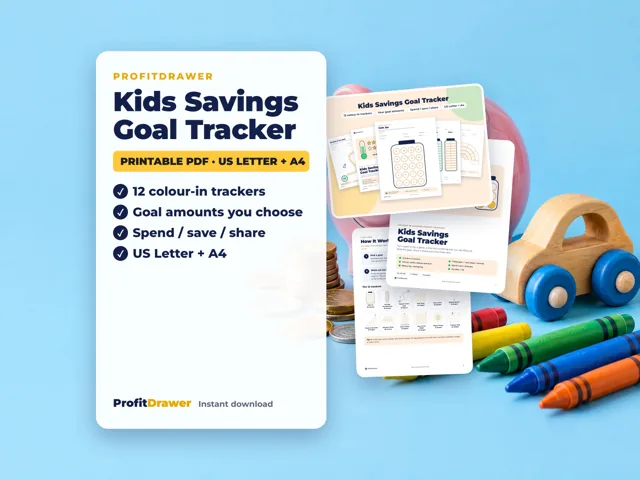 Kids Savings Goal Tracker