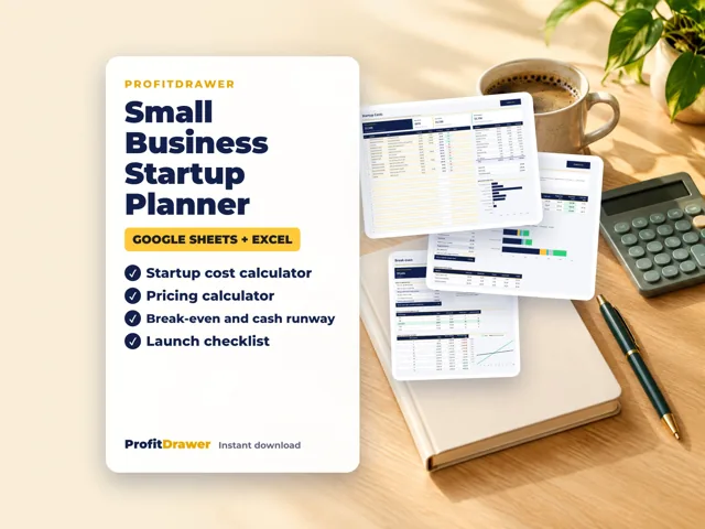 Small Business Startup Planner